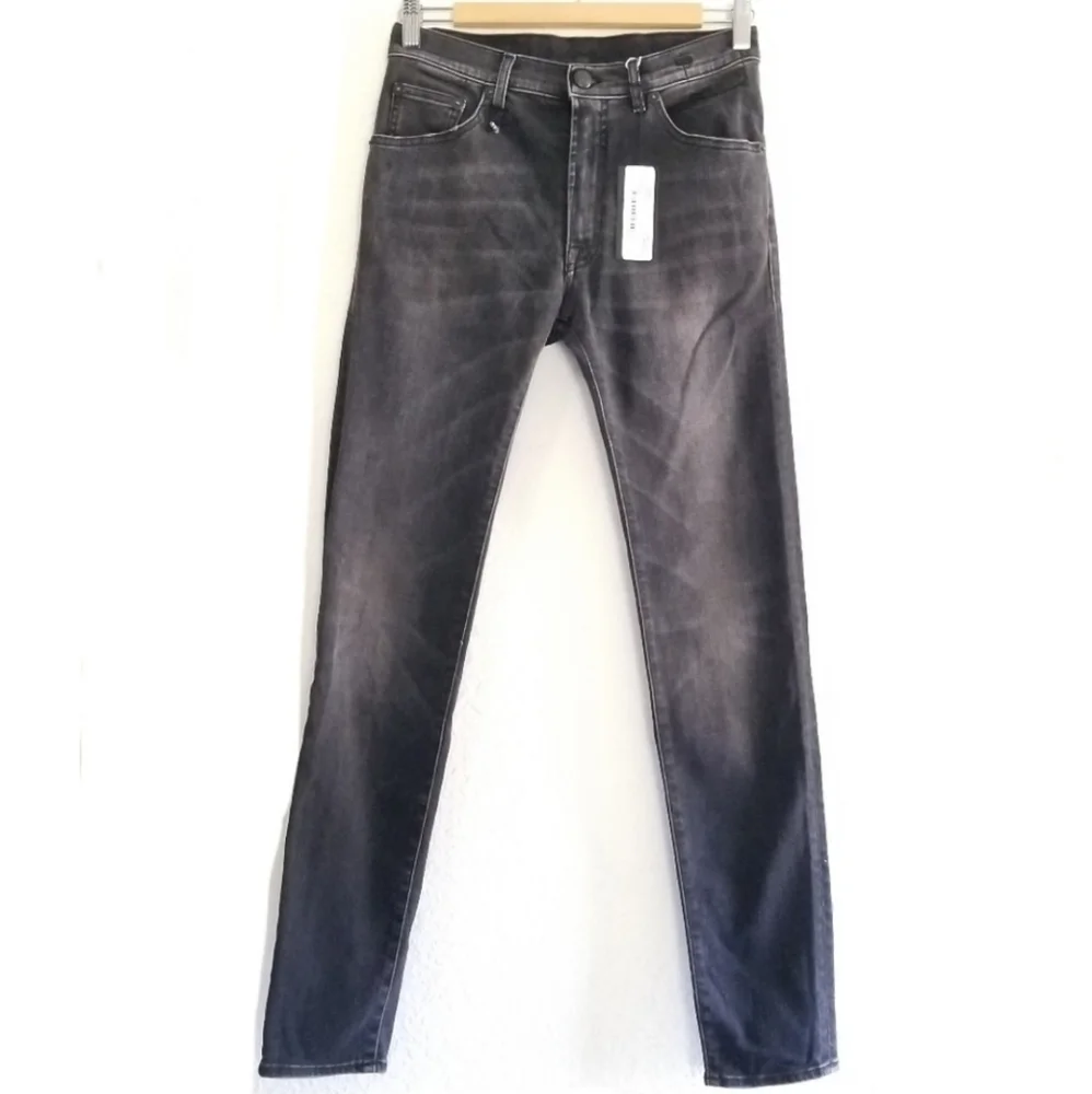 R13 High Rise Skinny Jeans Size 27 Faded Black - Picture 1 of 8